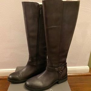 Vince Camuto Farren Leather Boots - Davy’s Gray